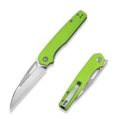 Civivi Guile Front Flipper & Thumb Hole Knife Green G10 Handle Satin Finished Çakı