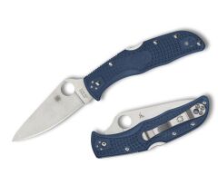 Spyderco Endela Cobalt Blue FRN CPM SPY27 PlainEdge Çakı