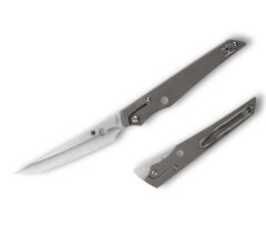 Spyderco Cobol Titanium M390 PlainEdge Çakı