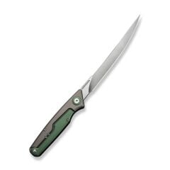 Civivi Shawka Folding Fillet Knife Gray And Green Aluminum Handle Çakı