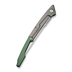 Civivi Shawka Folding Fillet Knife Gray And Green Aluminum Handle Çakı