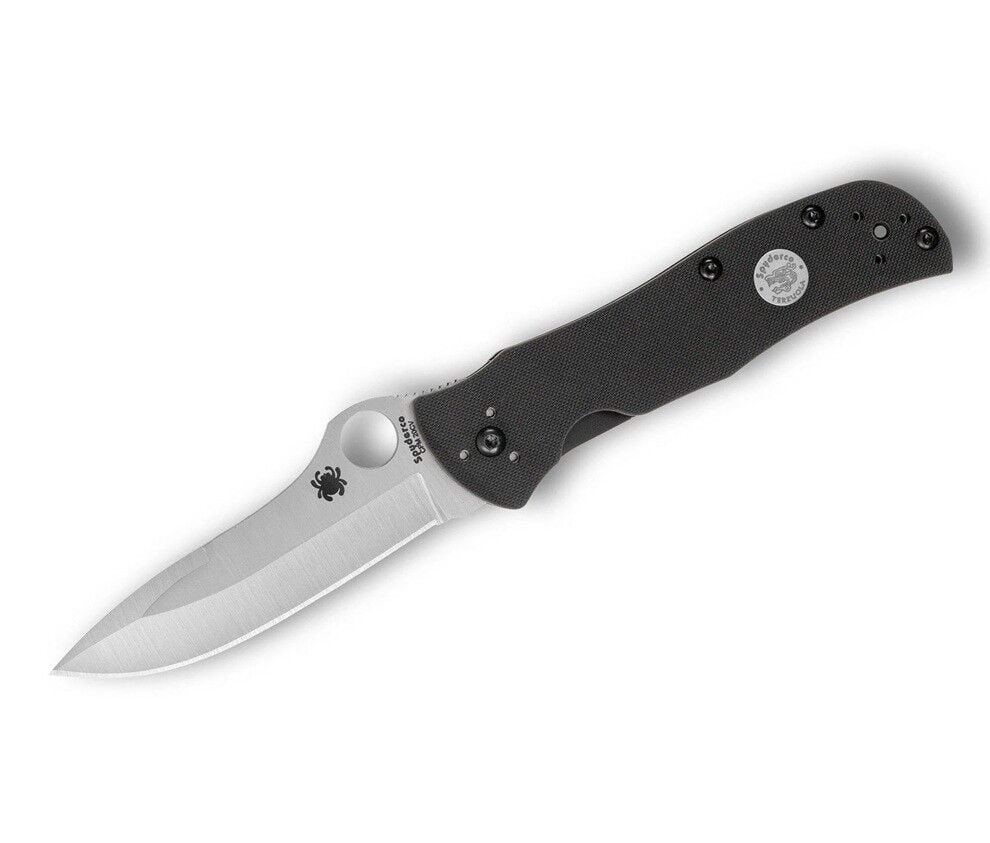 Spyderco Starmate Black G-10 CPM 20CV PlainEdge Çakı