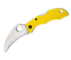 Spyderco Ladybug 3 Salt Yellow Hawkbill SpyderEdge Çakı