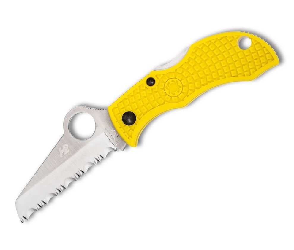 Spyderco Manbug Salt Yellow Lightweight SpyderEdge Çakı