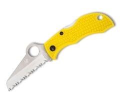 Spyderco Manbug Salt Yellow Lightweight SpyderEdge Çakı