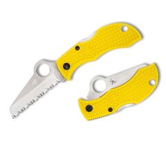 Spyderco Manbug Salt Yellow Lightweight SpyderEdge Çakı