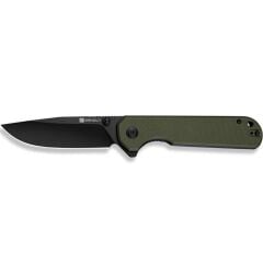 Sencut Aetheris Flipper & Thumb Stud Knife OD Green G10 Handle Çakı