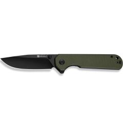 Sencut Aetheris Flipper & Thumb Stud Knife OD Green G10 Handle Çakı