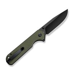 Sencut Aetheris Flipper & Thumb Stud Knife OD Green G10 Handle Çakı