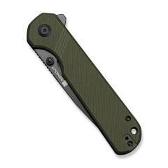 Sencut Aetheris Flipper & Thumb Stud Knife OD Green G10 Handle Çakı