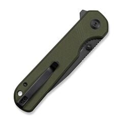 Sencut Aetheris Flipper & Thumb Stud Knife OD Green G10 Handle Çakı