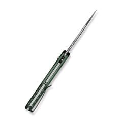 Civivi Biophase Flipper & Button Lock Knife Green Aluminum Handle Çakı