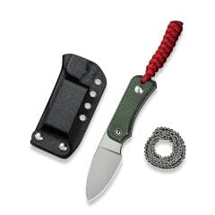 Civivi Baby Banter Fixed Blade Knife Green Micarta Handle Bıçak