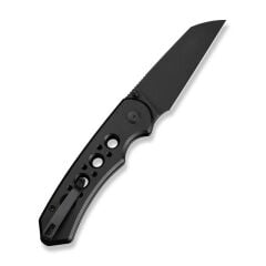 Civivi Pragma Prime Thumb Stud & Button Lock Knife All Black Aluminum Handle Çakı