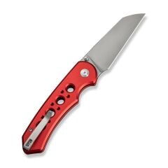 Civivi Pragma Prime Thumb Stud & Button Lock Knife Red Aluminum Handle Çakı