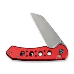 Civivi Pragma Prime Thumb Stud & Button Lock Knife Red Aluminum Handle Çakı