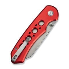 Civivi Pragma Prime Thumb Stud & Button Lock Knife Red Aluminum Handle Çakı