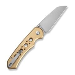 Civivi Pragma Prime Thumb Stud & Button Lock Knife Champagne Aluminum Handle Çakı