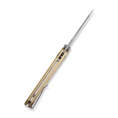Civivi Pragma Prime Thumb Stud & Button Lock Knife Champagne Aluminum Handle Çakı