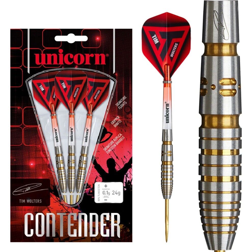 Unicorn Tim Wolters % 90 Tungsten Çelik Uçlu Dart Oku