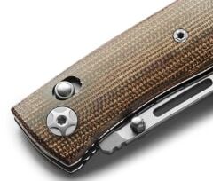 Lionsteel NiNi – Natural Canvas - Full Handle Çakı