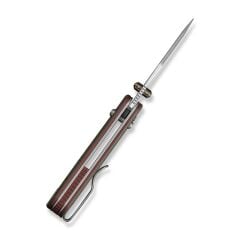 Civivi Baby Banter 2-TG Thumb Stud & Crossbar Lock Knife Green & Red G10 Handle Çakı