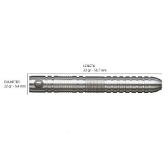 Unicorn Tom Skyes % 90 Tungsten Çelik Uçlu Dart Oku