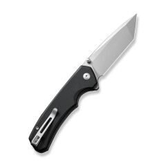 Civivi Button Lock Brazen Flipper & Thumb Stud Knife Black G10 Handle Çakı