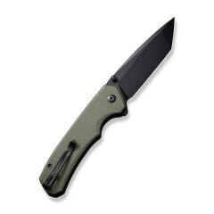 Civivi Button Lock Brazen Flipper & Thumb Stud Knife OD Green G10 Handle Çakı