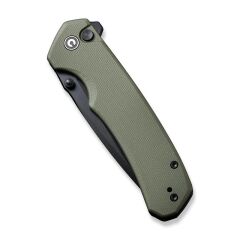 Civivi Button Lock Brazen Flipper & Thumb Stud Knife OD Green G10 Handle Çakı