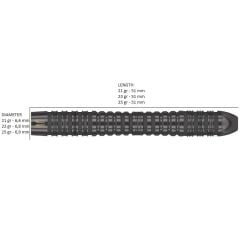 Target Bolid Void 04 % 90 Tungsten SP Çelik Uçlu Dart Oku