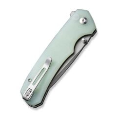 Civivi Button Lock Brazen Flipper & Thumb Stud Knife Naturel G10 Handle Çakı
