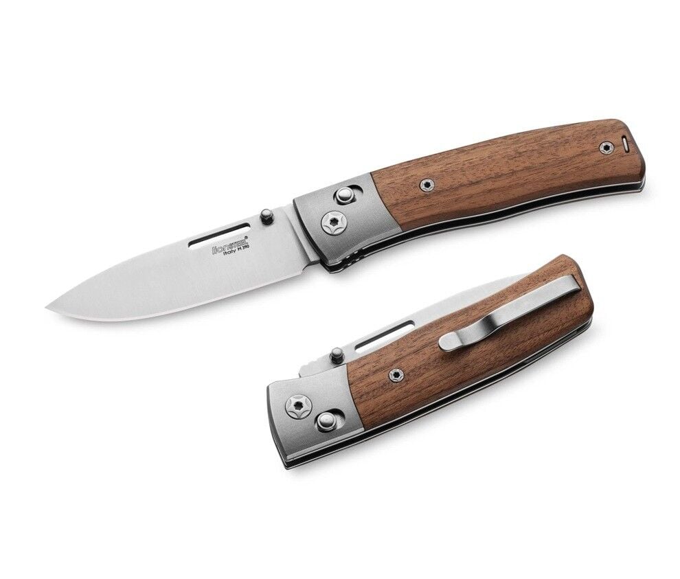 Lionsteel NiNi – Santos Wood - Titanium Bolster Çakı