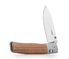 Lionsteel NiNi – Santos Wood - Titanium Bolster Çakı