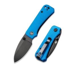 Civivi Baby Banter Thumb Stud Knife Blue G10 Handle Çakı