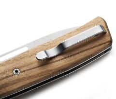 Lionsteel NiNi – Olive Wood - Titanium Bolster Çakı