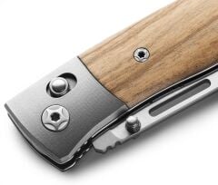 Lionsteel NiNi – Olive Wood - Titanium Bolster Çakı