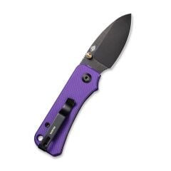 Civivi Baby Banter Thumb Stud Knife Purple G10 Handle Çakı