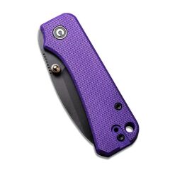 Civivi Baby Banter Thumb Stud Knife Purple G10 Handle Çakı