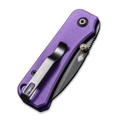Civivi Baby Banter Thumb Stud Knife Purple G10 Handle Çakı