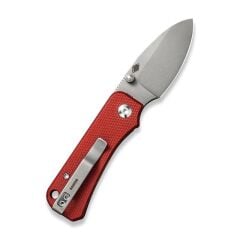 Civivi Baby Banter Thumb Stud Knife Burgundy G10 Handle Çakı