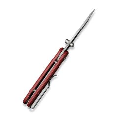 Civivi Baby Banter Thumb Stud Knife Burgundy G10 Handle Çakı