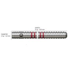 Unicorn Ralfs Laumanis % 90 Tungsten Çelik Uçlu Dart Oku