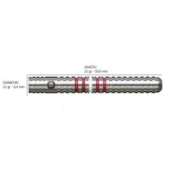 Unicorn Ralfs Laumanis % 90 Tungsten Çelik Uçlu Dart Oku
