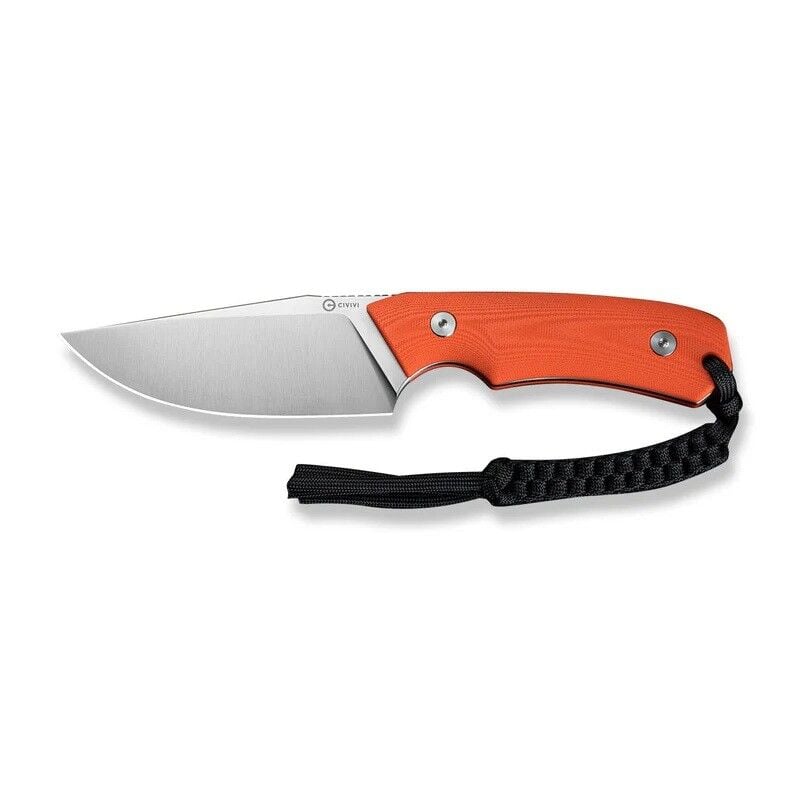 Civivi Gander Fixed Blade Knife Orange G10 Handle Bıçak
