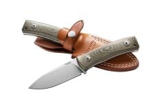 Lionsteel M4 Green Canvas Bıçak