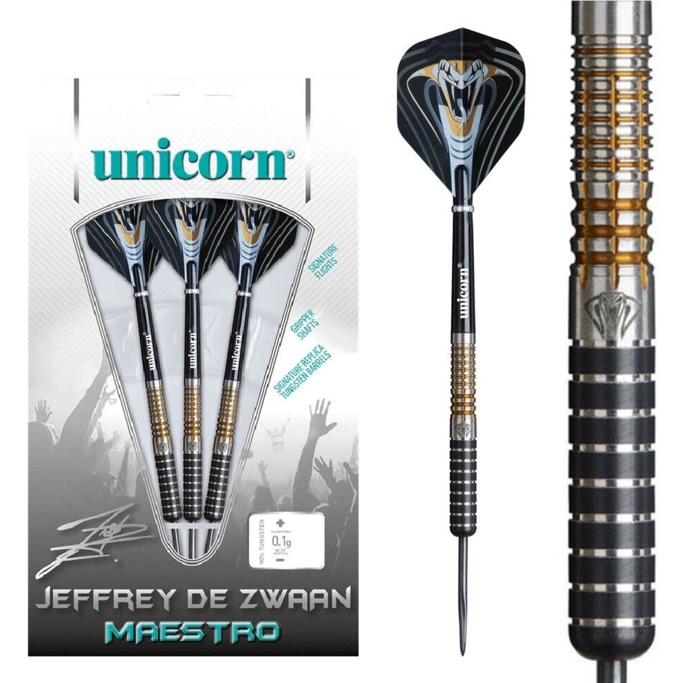 Unicorn Maestro - Jeffrey De Zwaan Phase 3 % 90 Tungsten Çelik Uçlu Dart Oku