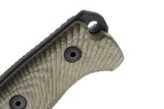 Lionsteel M7 Black Blade Green Canvas Bıçak