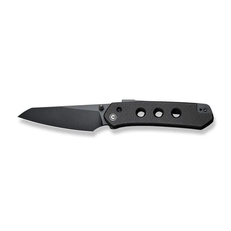 Civivi Vision FG Thumb Stud & Superlock Knife All Black G10 Handle Çakı