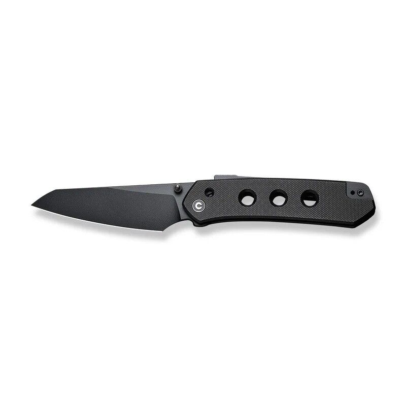 Civivi Vision FG Thumb Stud & Superlock Knife All Black G10 Handle Çakı